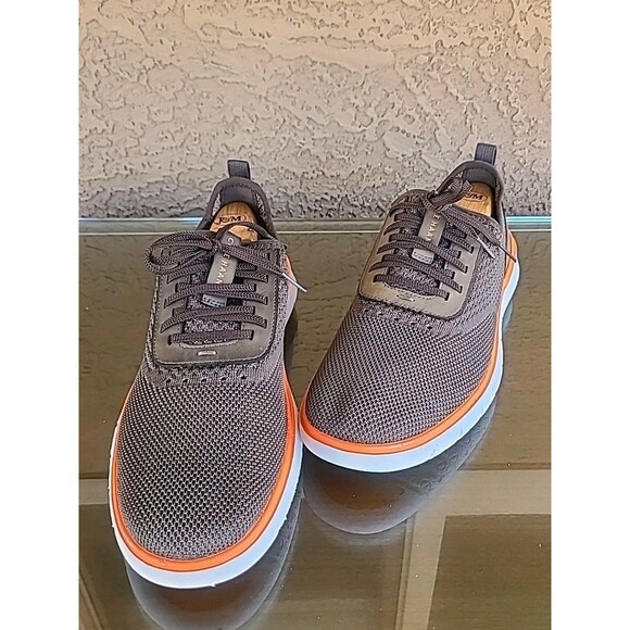 Cole Haan Generation Zerogrand Sneakers StitchLite Brown Orange Sz 11 Casual - Picture 2 of 6
